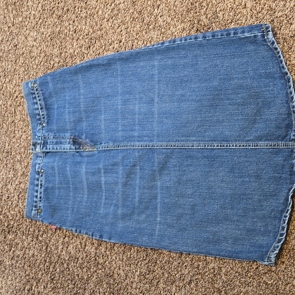 Levi's Blue Denim Vintage Skirt - Picture 1 of 7